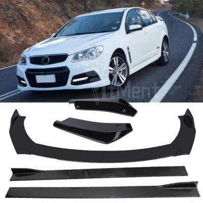 For Holden Commodore VE VF Car Front Lip Rear Splitter Side Skirt Apron Body Kit • $172.41