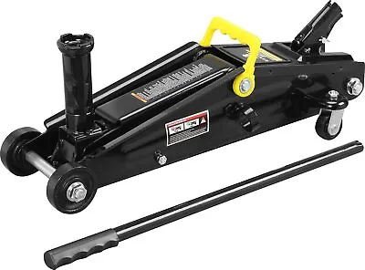 Torin Hydraulic Trolley Jack For SUVs And Extended Height Trucks 3 Ton Black • $97.01