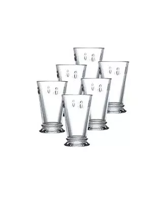 Fine French Glassware Embossed With The Iconic French Napoleon Bee 11.5ounce Dou • $86.62