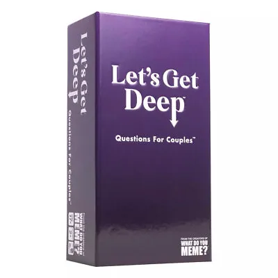 $46.95 • Buy Let's Get Deep Card Game