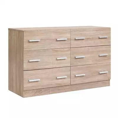 Artiss 6 Chest Of Drawers Cabinet Dresser Table Tallboy Lowboy Storage Wood • $294.99