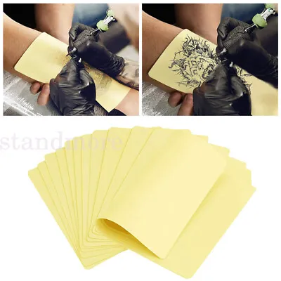 Learn Blank Tattoo Tattooing Fake False Practice Skin 30cm Synthetic Tattooing • £3.81