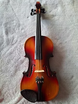 4/4 Violin Fiddle Antique Handmade Beautiful Wood With Case And 2 Bows • $25