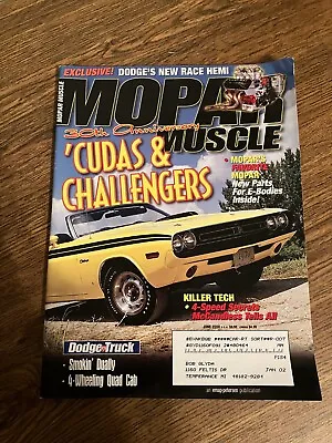 Back Issue Of Mopar Muscle Magazine - June 2000 • $3.50