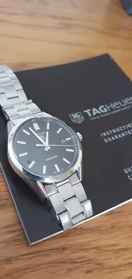TAG Heuer Carrera Men's Black Watch - WV211B-3 With Original Box & Spare Links • £749