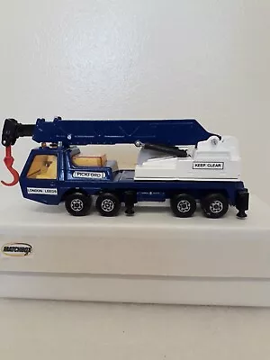 VINTAGE MATCHBOX  Superkings  K12  113  HERCULES MOBILE CRANE TRUCK MODEL • £9.99