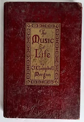 *Rare* The Music Of Life By G. Campbell Morgan 1946 Hardcover • $39.95