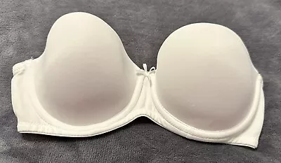 M&S Strapless Bra Or Multiway Size 34B White Straps Included • £9.35