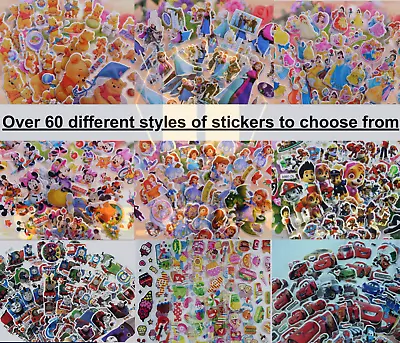 £1.99 • Buy Sticker Sheets Children Party Bag Fillers Craft Kids Reward Charts Character