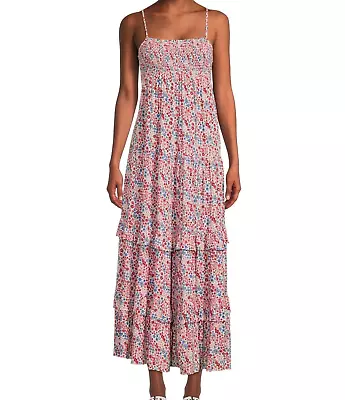 Romantic Gypsy Women's Maternity Sleeveless Smocked Maxi Dress-Medium • $22.95