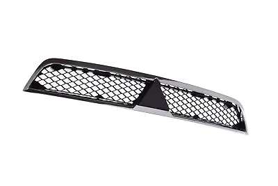 Chrome Grille W/Black Insert Assembly Replacement For 08-15 Mitsubishi Lancer • $36.61