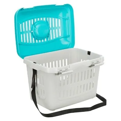 Trixie Midi-Capri Transport Box Top Opening Pet Rabbit Carrier For Small Animals • £21.95