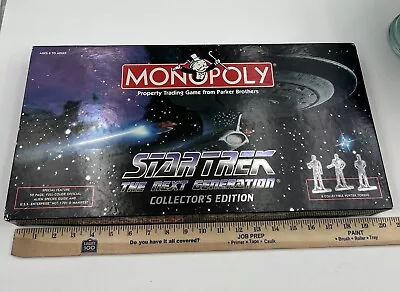 Monopoly Star Trek The Next Generation Collector’s Edit. 1998 Game Complete Vtg • $34