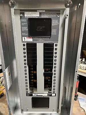 Siemens S1 250 Amp Main Lug Panel 208/120V 3 Phase 4W Nema 1 Indoor Panelboard • $700