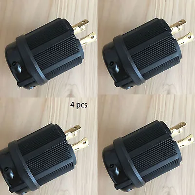 4X NEMA L15-30P L15-30 Plug Locking Plug Rated For 30A 250V  UL Approval Safety • $29.88