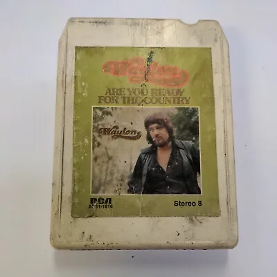 8 Track Waylon Jennings Are You Ready For The Country VG • $5.75