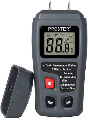 Wood Log Timber Damp Detector Digital LCD Moisture Test Meter Humidity Tester • £15.10