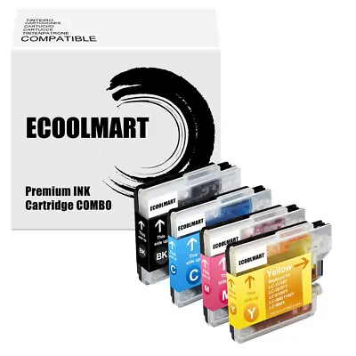 LOT LC61 Ink Cartridge Fits Brother MFC-J410w MFC-490CN MFC-255CW 295CN 385CW • $8.40