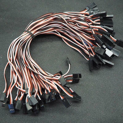 £4.32 • Buy 10Pcs 150-500mm Servo Extension Lead Wire Cable For RC Futaba JR Male To Female 