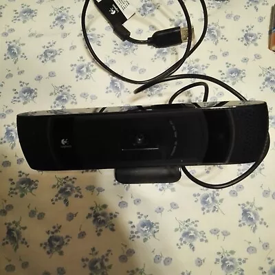 Logitech V-U0022 Revue And Google TV HD Video Calls TV Cam Skype Carl Zeiss AF • $35