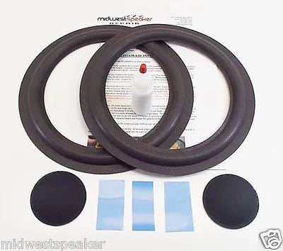 Dahlquist DQ10 DQ-10 Woofer Foam Kit - Speaker Repair W/ Shims & Dust Caps! • $28.76