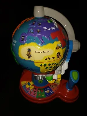 VTech Fly And Learn World Globe W/ Joystick Children's Educational Toy Learning • $23.99