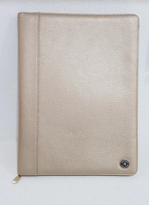 $40 • Buy OROTON Melanie Pebble - Gold -A4 FOLIO - Unused