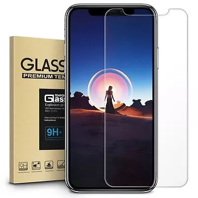 $3.99 • Buy 9H Clear Case Friendly Tempered Glass Screen Protector For Apple IPhone X