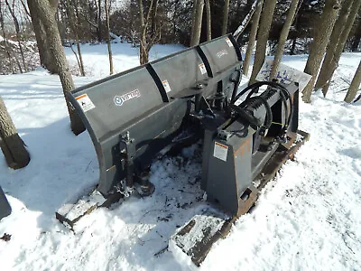 Virnig Skid Steer Quick Connect 74  Snow Plow • $1600