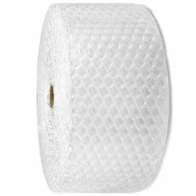 SMALL BUBBLE WRAP PACKING STORAGE UK ROLLS - CHOOSE WIDTH (300mm 500mm 750mm) • £9.99