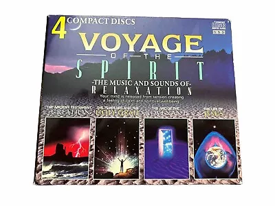 Voyage Of The Spirit : Music & Sounds Of Relaxation  Pre-Owned 4 Disc CD Set • $12.98