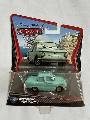 Disney Cars 2 - PETROV TRUNKOV #18 - Mattel Official Diecast 1:55 • $15