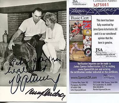 Max Schmeling Signed Photo Autograph Boxing Boxer & Anny Ondra JSA COA • $68.39