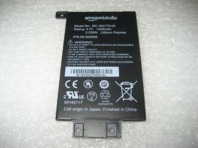 OEM Battery For Amazon Kindle Paperwhite 5th Generation (EY21) - MC-354775-03 • $4.95