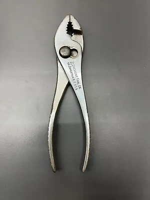 Vintage Crescent Tool Co. Jamestown 6.5  G-26 Slip Joint Pliers Made In The Usa • $16