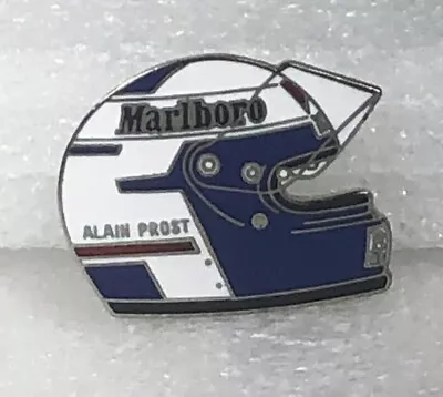 F-1  Alain Prost Helmet Cloisonné Pin (Style#2) • $9.95