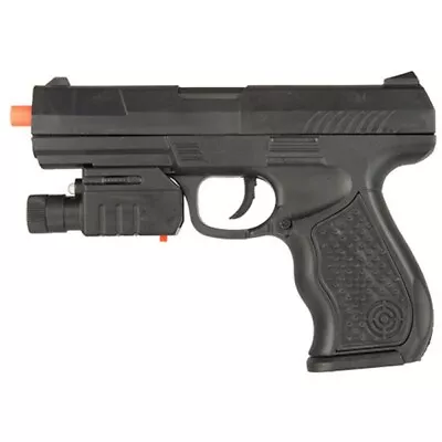 UKARMS SPRING AIRSOFT PISTOL HAND GUN W/ LASER SIGHT LED FLASHLIGHT 6mm BB BBs • $8.95