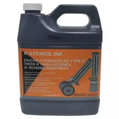 Marsh K-Bk-Q Black Stencil Ink • $23.65