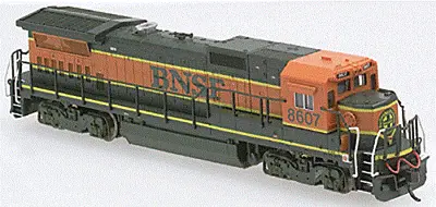 N Atlas 48702 GE Dash 8-40B BNSF  H-1 Rd# 8607 DCC Ready (OR) • $120