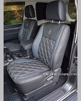 Mitsubishi Shogun / Pajero Tailored Seat Covers SWB LWB Waterproof Fronts Only • $423.08