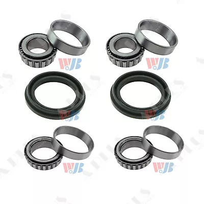 WJB Set Front Wheel Bearing Race & Seal Assembly For VW Drum Brakes • $22.70