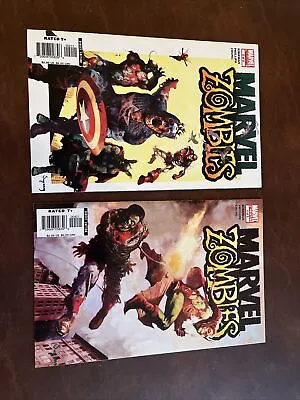 Marvel Zombies Lot Of 2 #2 #4 By Suydam  - Nice Set! (Marvel 2005) • $25