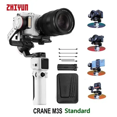 Zhiyun Crane M3 S M3S Standard 3-Axis Gimbal Stabilizer For Smartphone Camera AU • $460.90