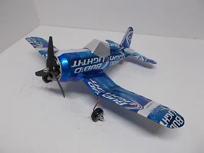 $50 • Buy Aluminum Soda Can Handcrafted Airplane/BUD LIGHT  (CORSAIR)