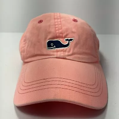 Vineyard Vines Baseball Hat Cap Strap Back Pink Blue Whale • $6.99