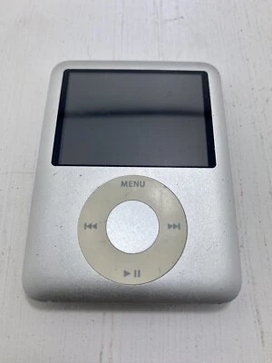 $49.95 • Buy Apple IPod Nano 3rd Generation Gen 4GIG  A1236 Silver Music Player MPS