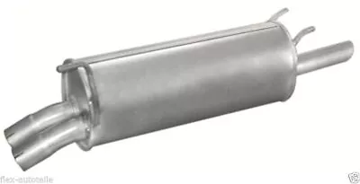  Muffler End Pot Exhaust Rear For Opel Omega B 2.5 V6 Caravan Station Wagon • $71.30