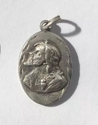 Sterling Jesus Medal Christian Baby Jesus Mary 925 Silver  $10 • $10