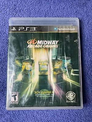 Midway Arcade Origins (Sony PlayStation 3 2012) Complete Tested!!! • $21.24