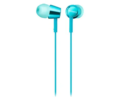 $49 • Buy SONY Mid Range In-Ear Headphones With Remote (Light Blue)